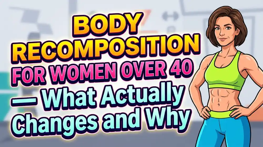 Body recomposition for women over 40