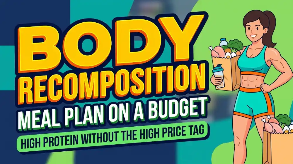 Body recomposition meal plan on a budget