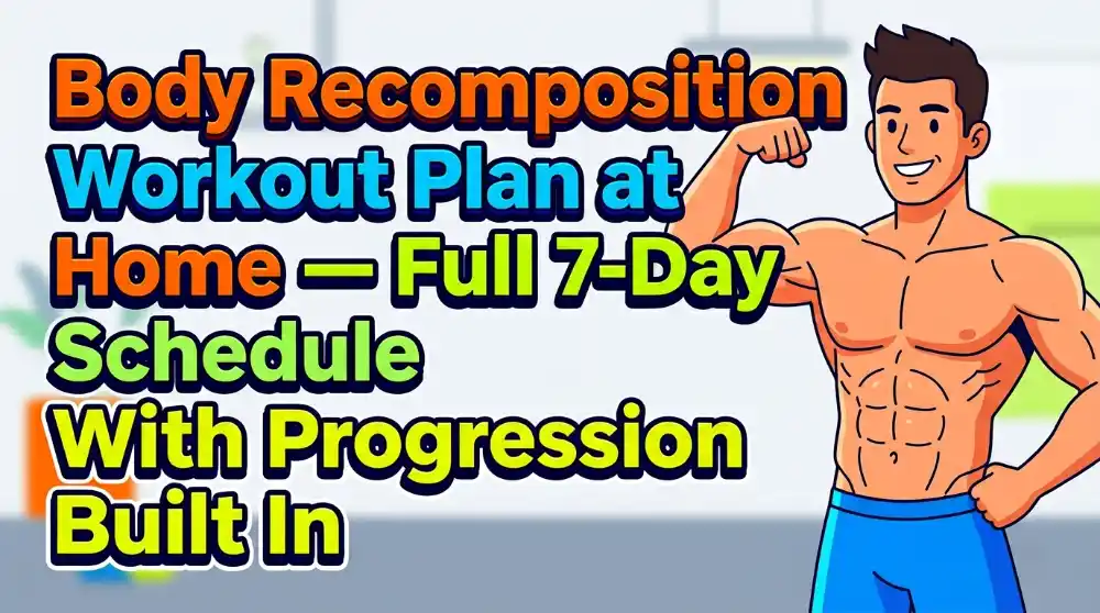 Body recomposition workout plan at home