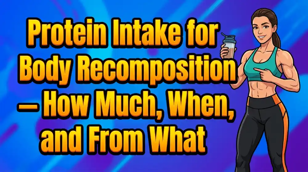 Protein intake for body recomposition